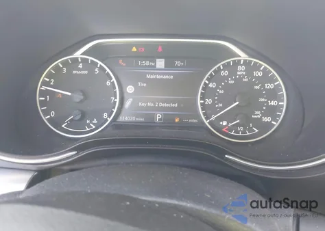 2020 Nissan Maxima Sl Xtronic Cvt z USA, uszkodzony, nr VIN 1N4AA6DV8LC372463